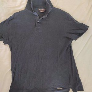 Men's Navy Michael Kors Polo Shirt